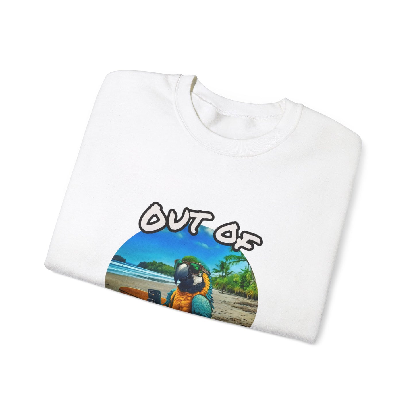 "Out of office" Unisex Heavy Blend™ Crewneck Sweatshirt