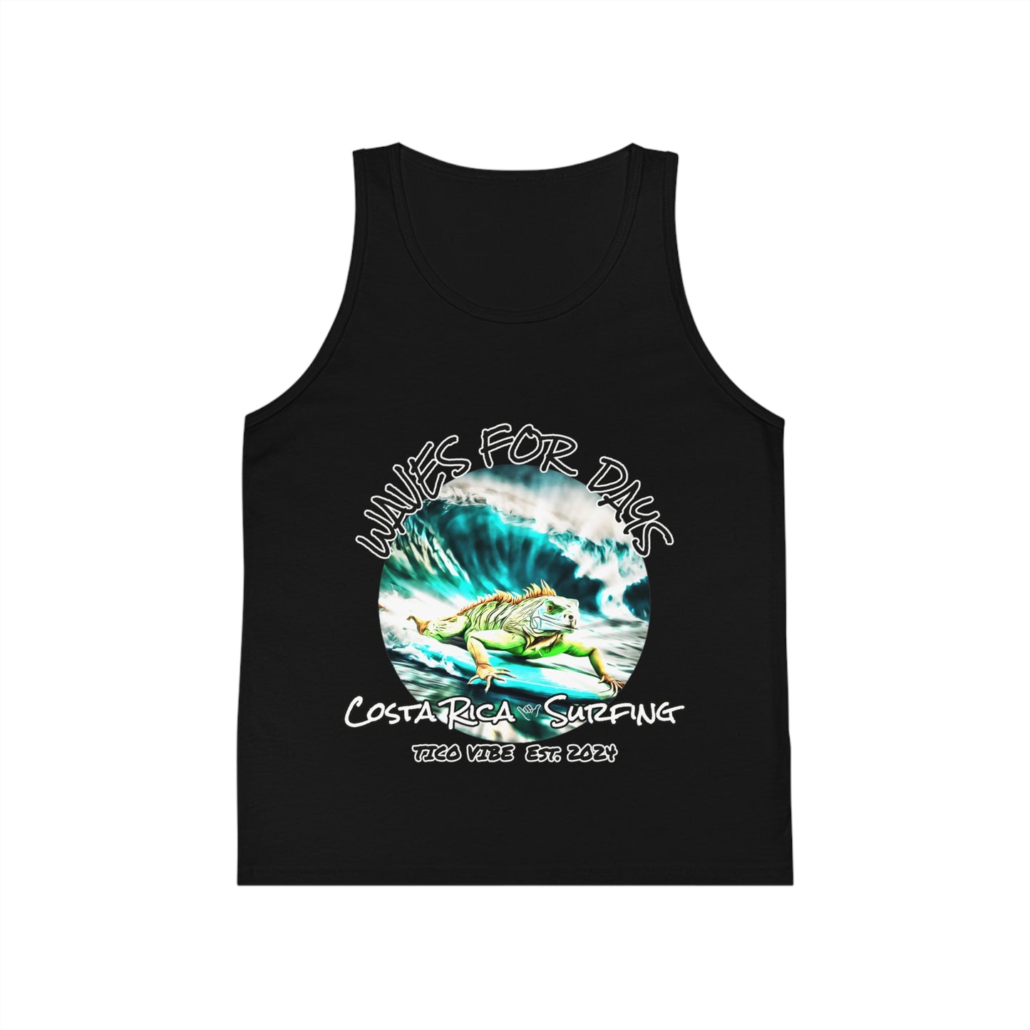 "Waves for days" Kid's Jersey Tank Top