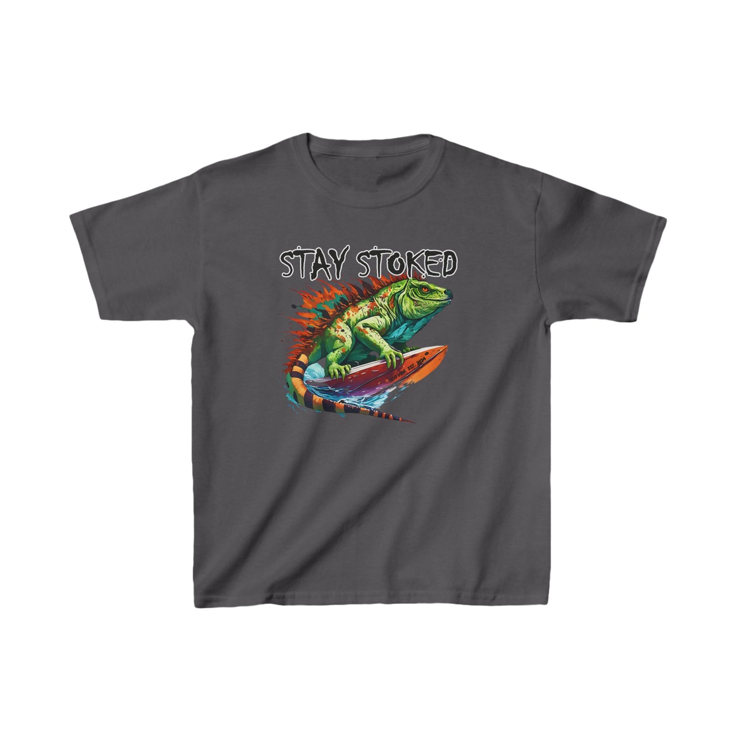 "Stay Stoked" Kids Everyday Cotton Tee