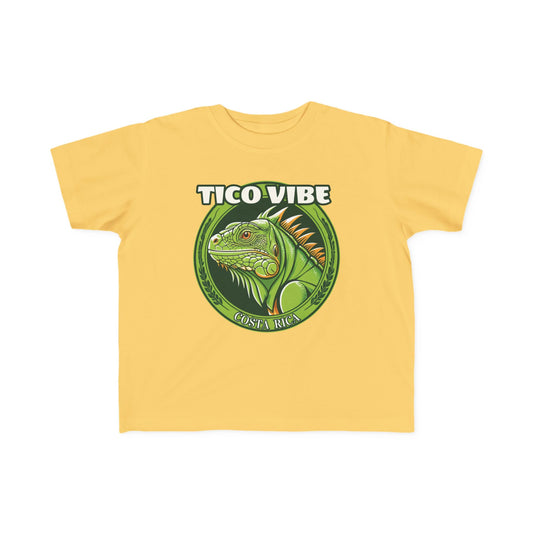 Tico Vibe Costa Rica Toddler's Fine Jersey Tee