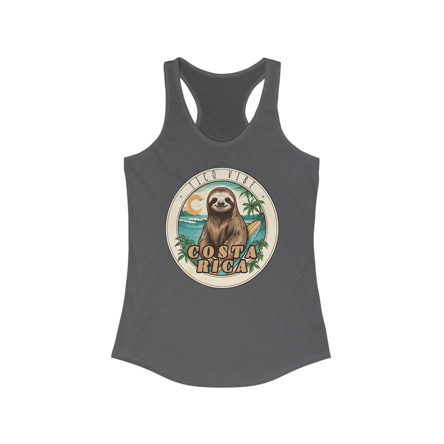 Tico Vibe Costa Rica Women's Racerback Tank