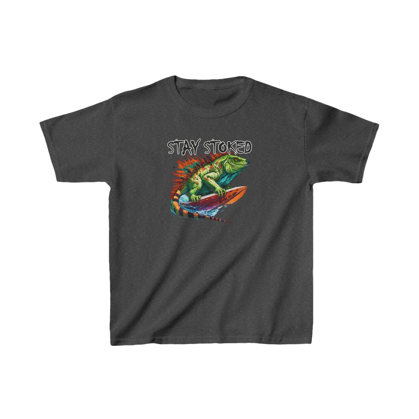 "Stay Stoked" Kids Everyday Cotton Tee