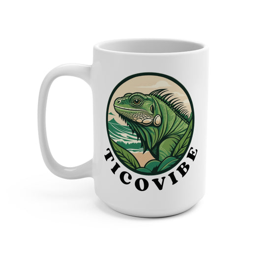 Ticovibe Iguana" Mug 15oz