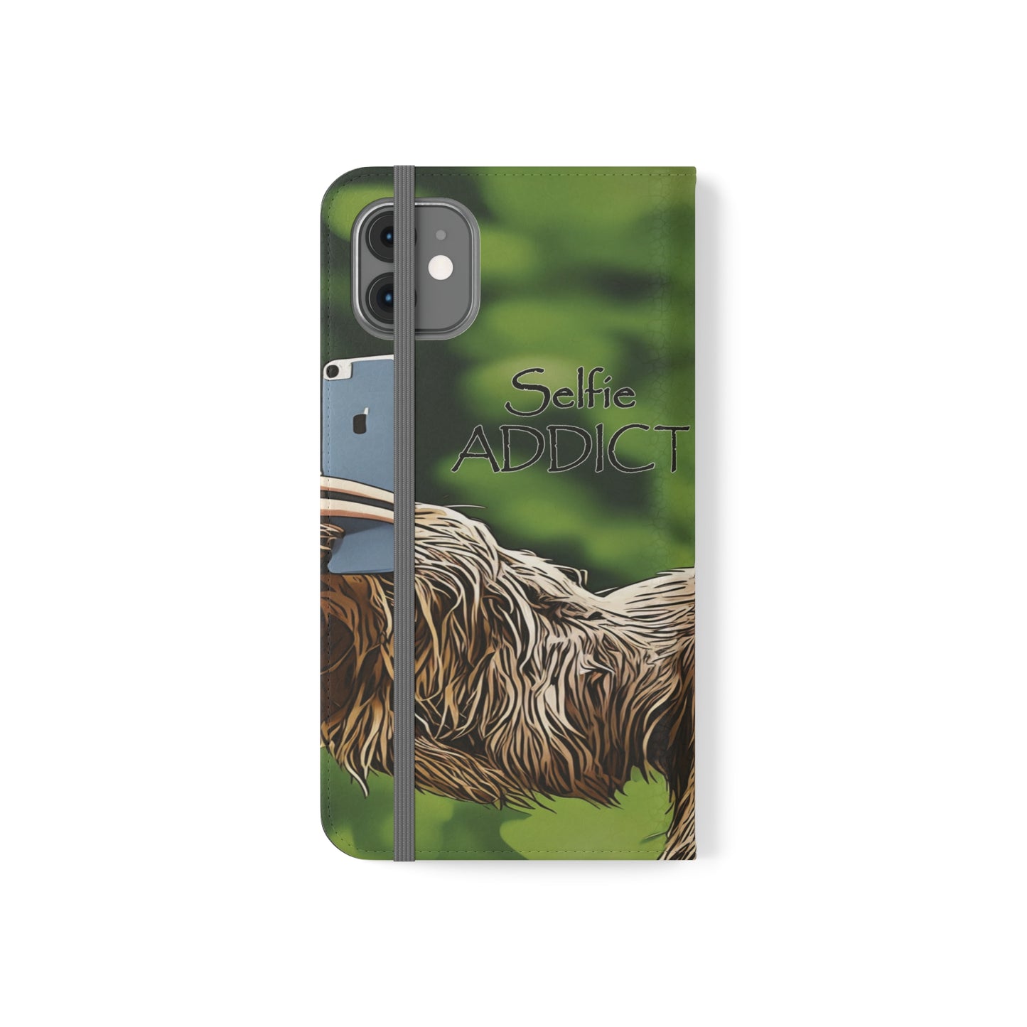 "Selfie Addict Sloth" Flip Cases