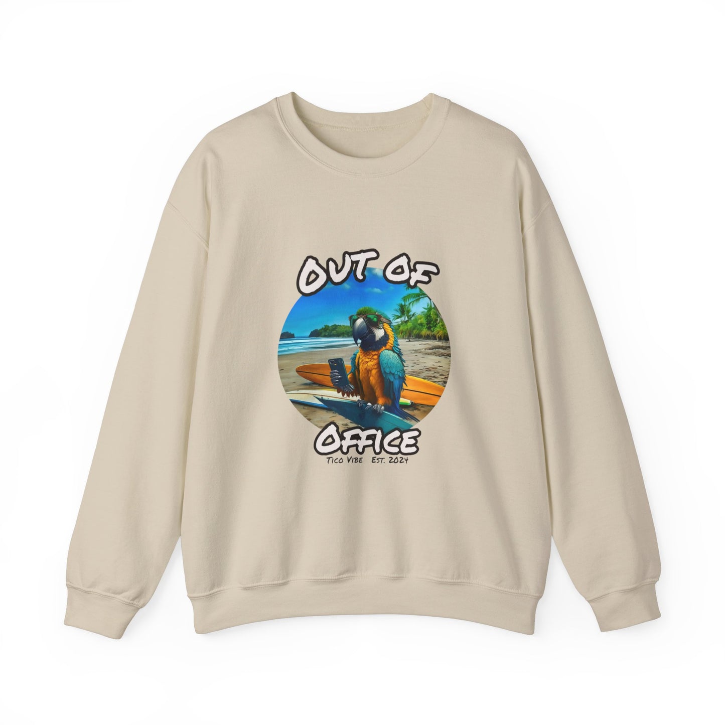 "Out of office" Unisex Heavy Blend™ Crewneck Sweatshirt