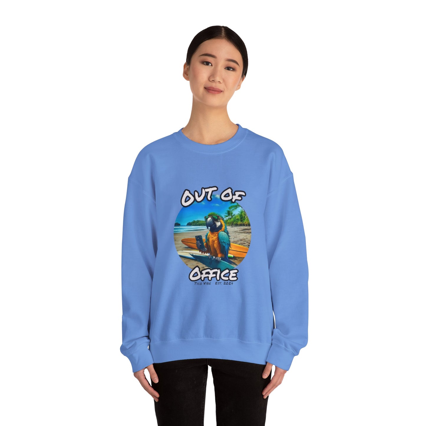 "Out of office" Unisex Heavy Blend™ Crewneck Sweatshirt