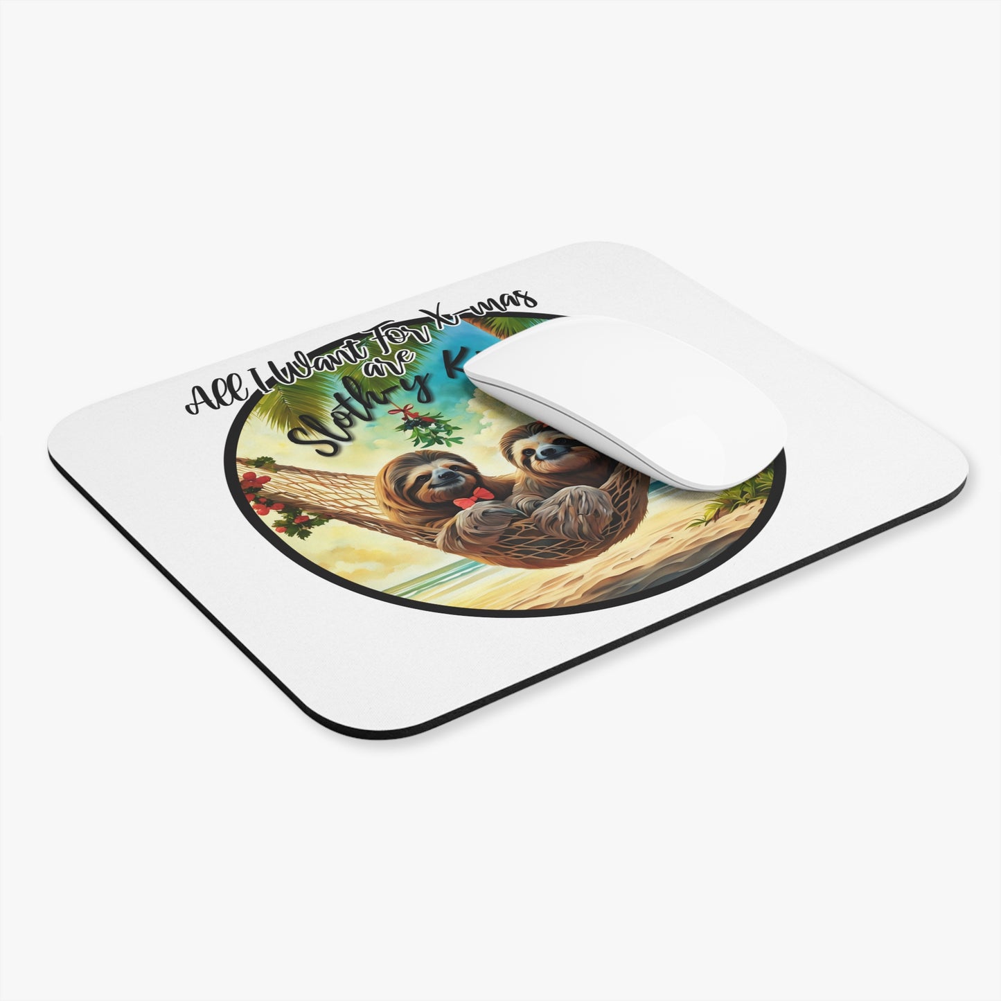 "All I want for X-mas" Mouse Pad (Rectangle)