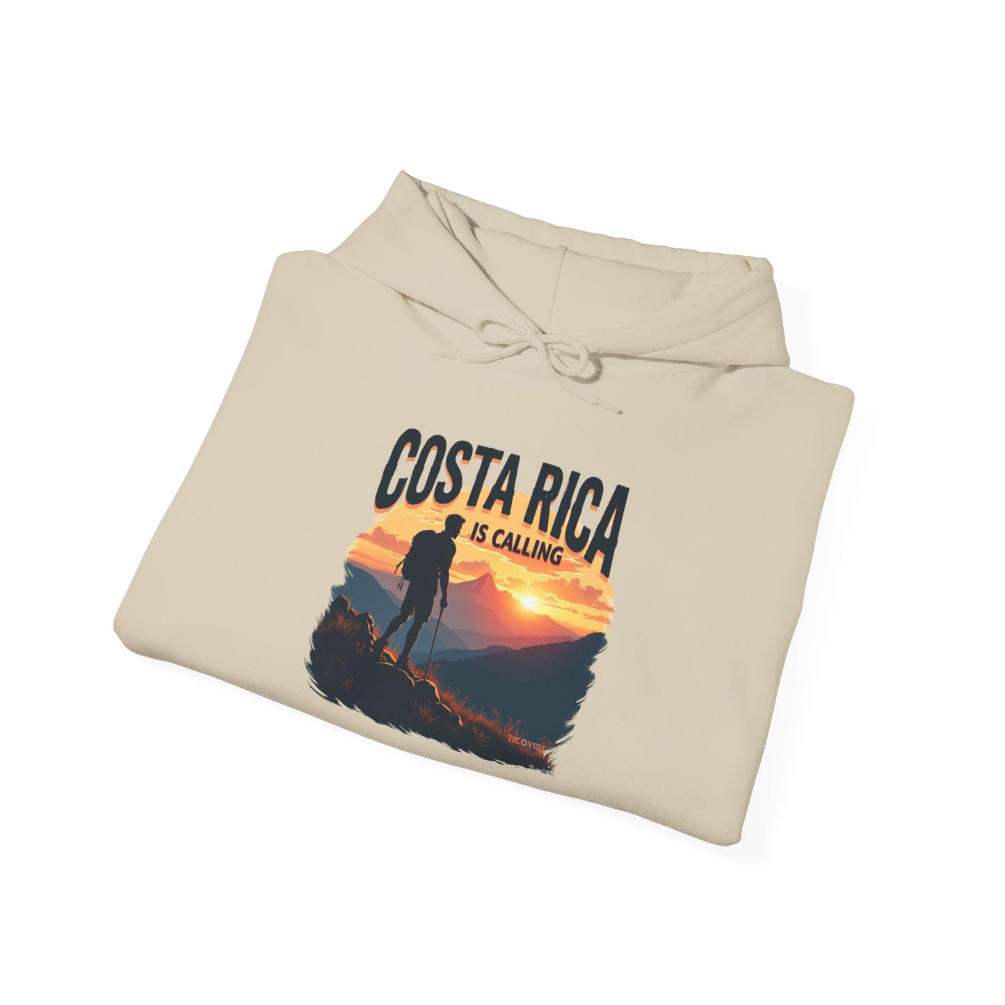 "Costa Rica is calling Hiking" Unisex Heavy Blend™ Hooded Sweatshirt