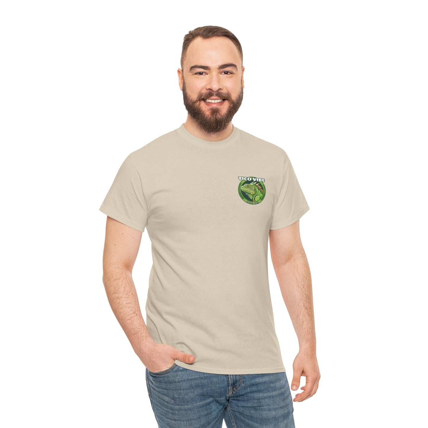 Ticovibe Iguana Unisex Heavy Cotton Tee