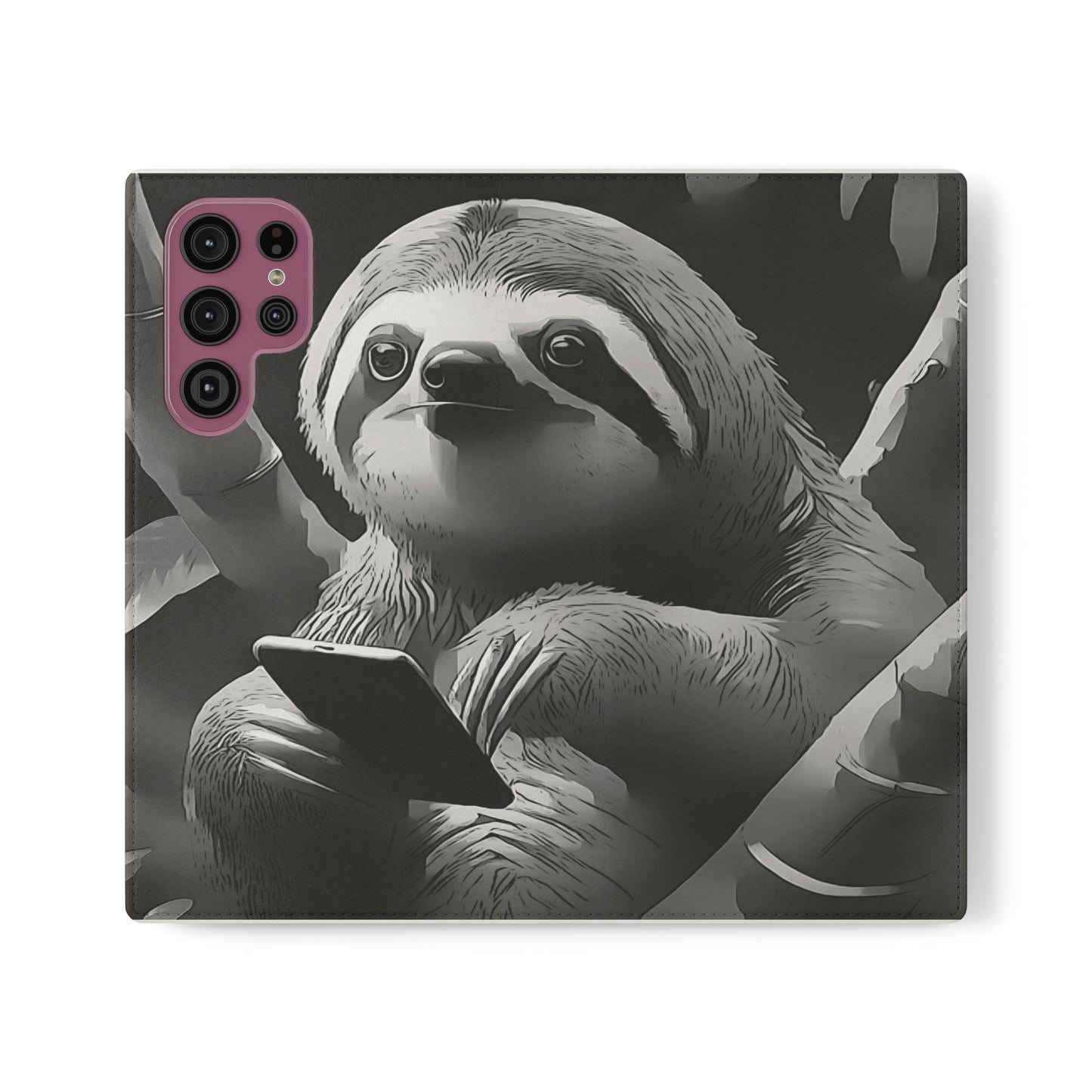 "Sloth on Cell" Flip Cases