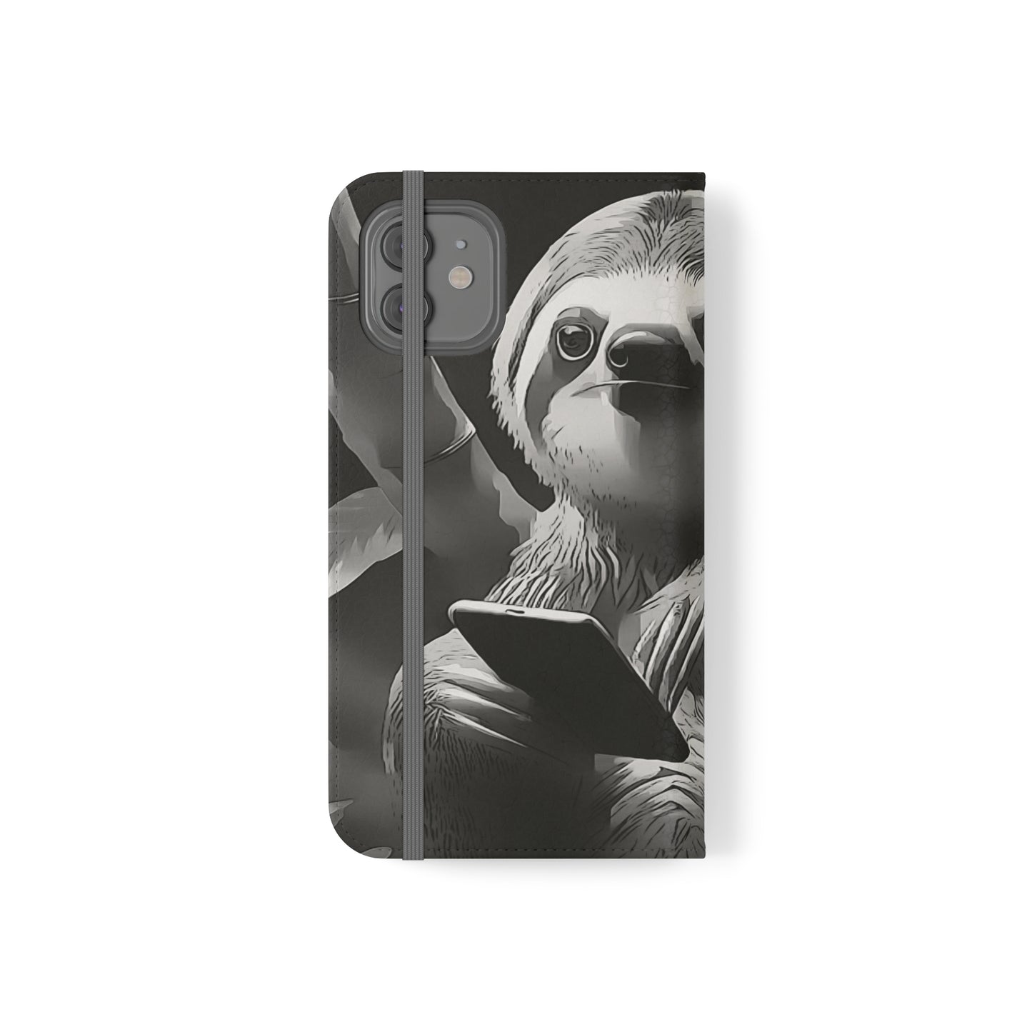 "Sloth on Cell" Flip Cases