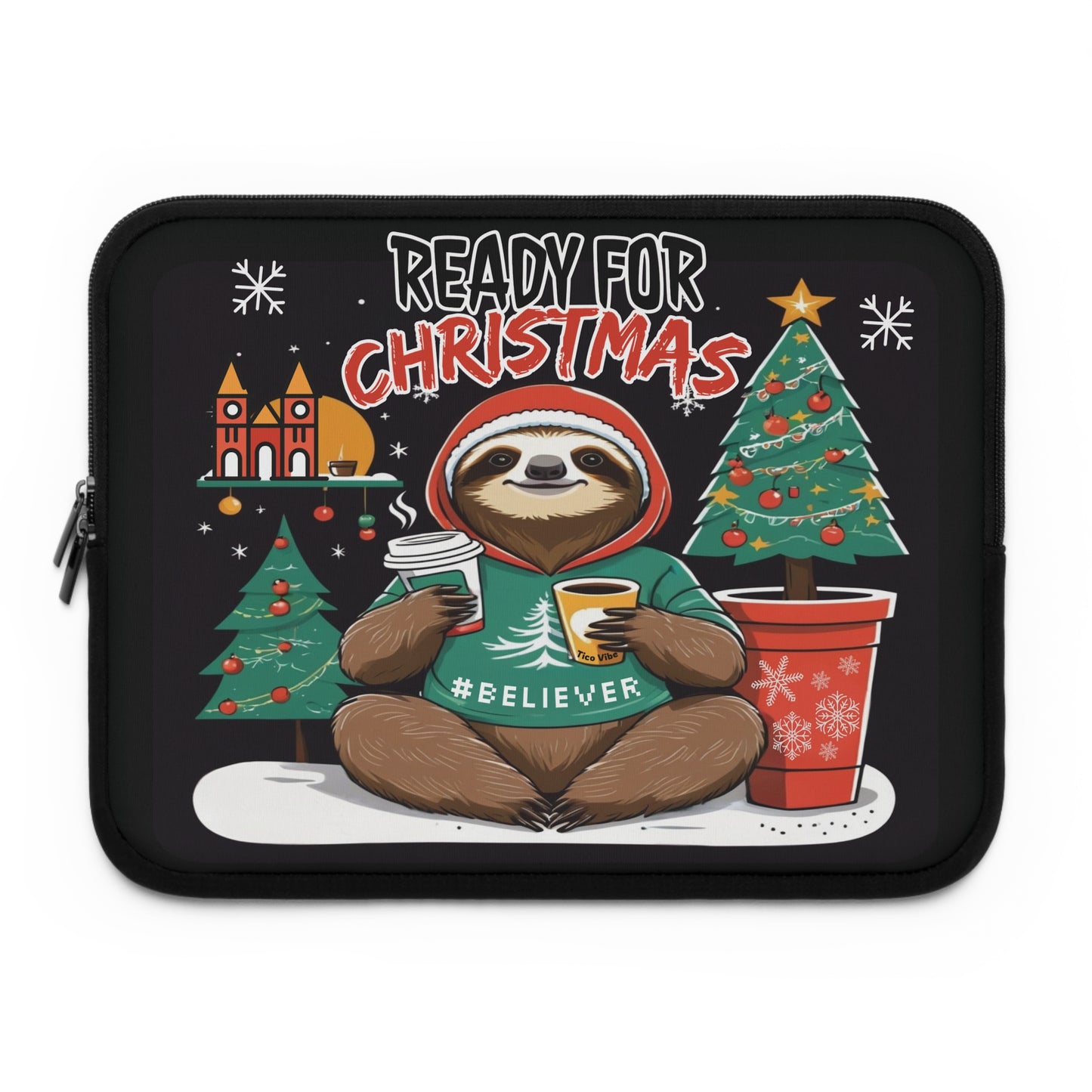 "Ready for Christmas" Laptop Sleeve