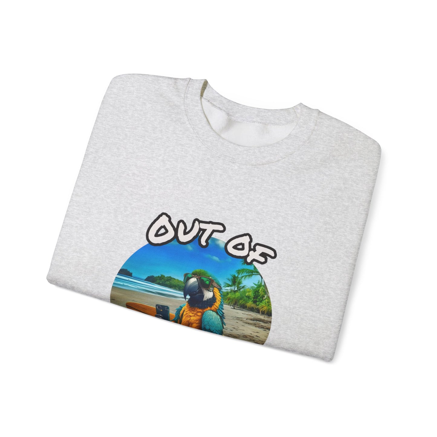 "Out of office" Unisex Heavy Blend™ Crewneck Sweatshirt