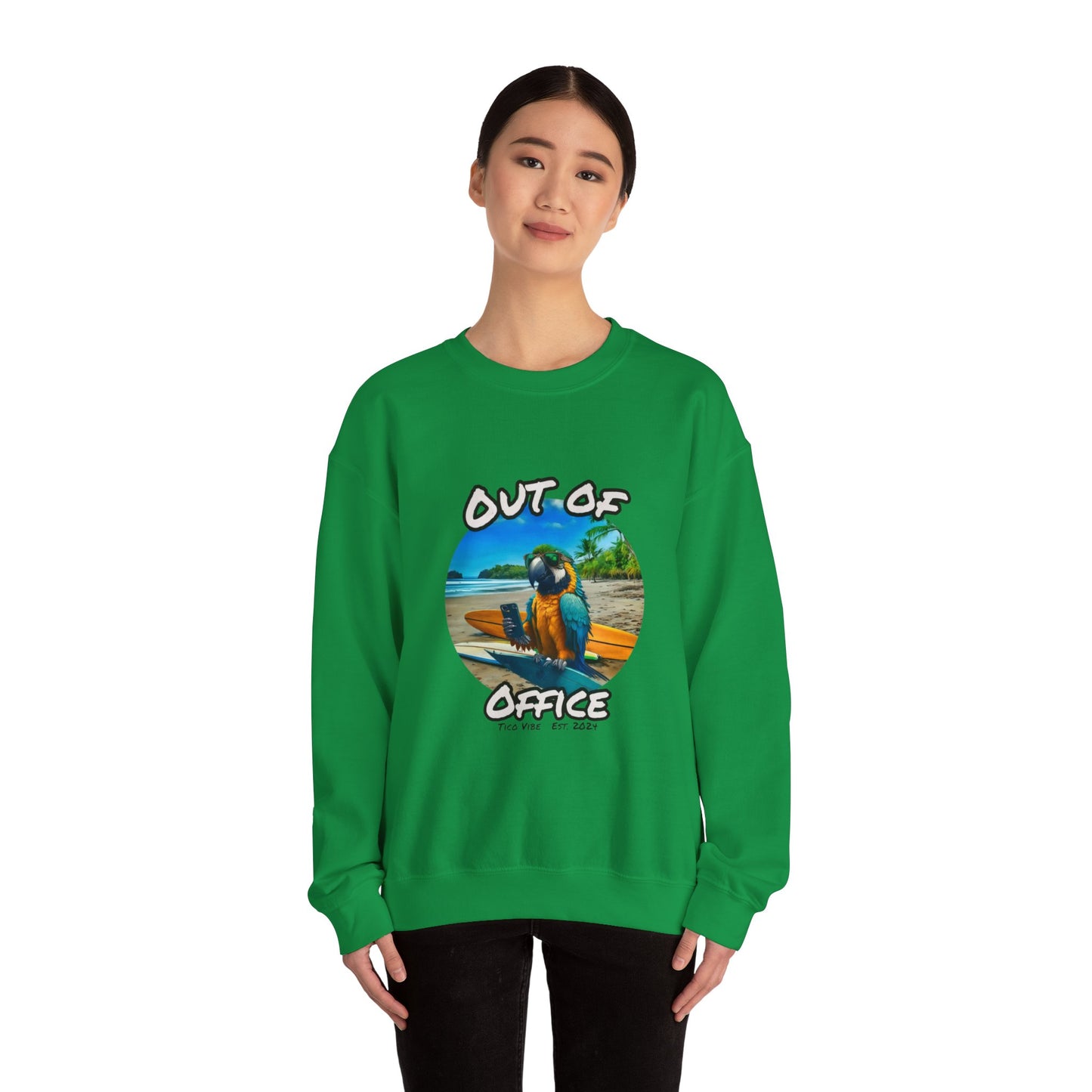 "Out of office" Unisex Heavy Blend™ Crewneck Sweatshirt