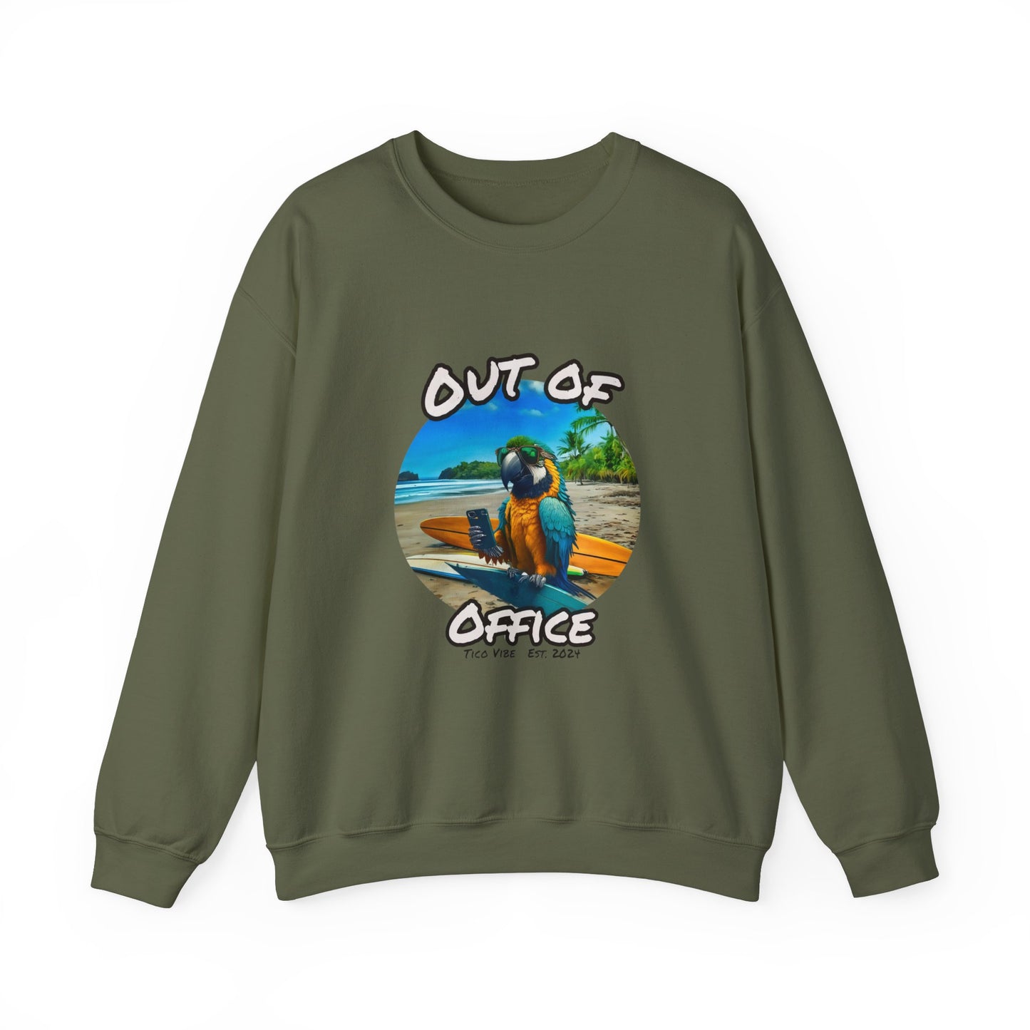 "Out of office" Unisex Heavy Blend™ Crewneck Sweatshirt