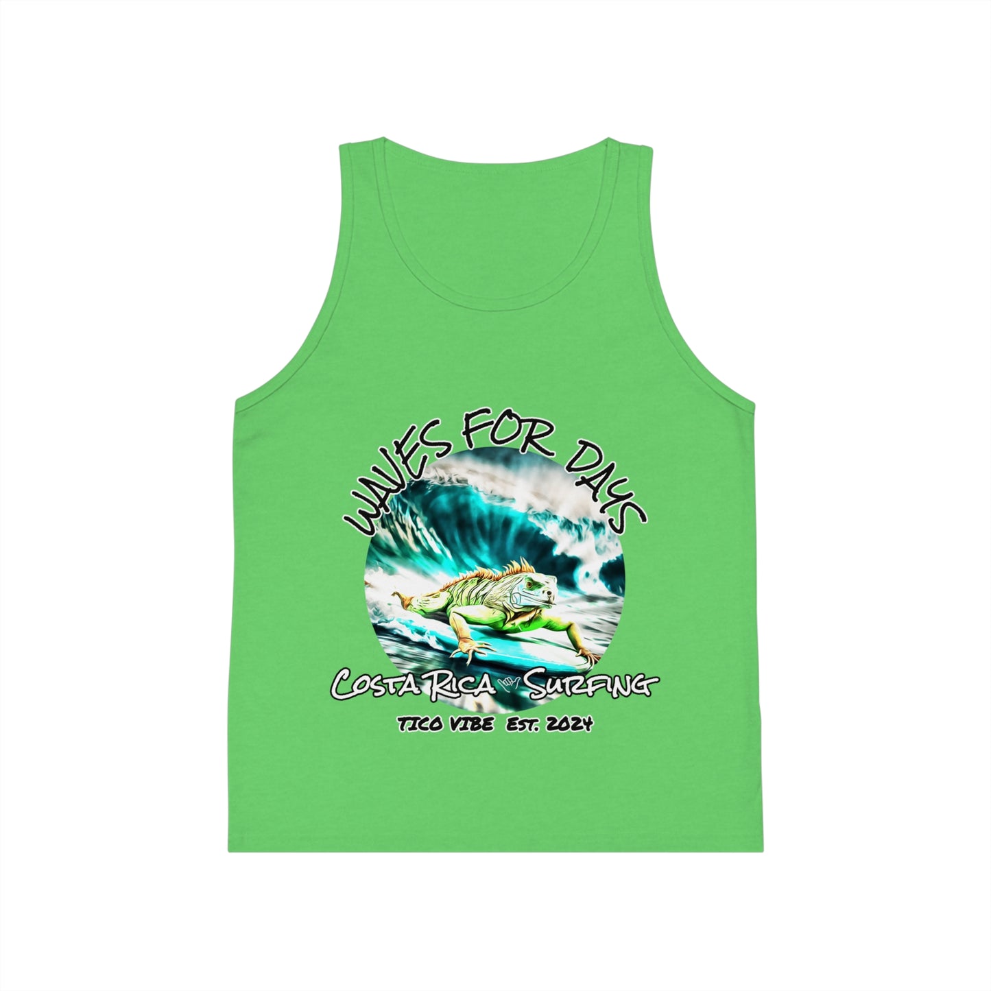 "Waves for days" Kid's Jersey Tank Top