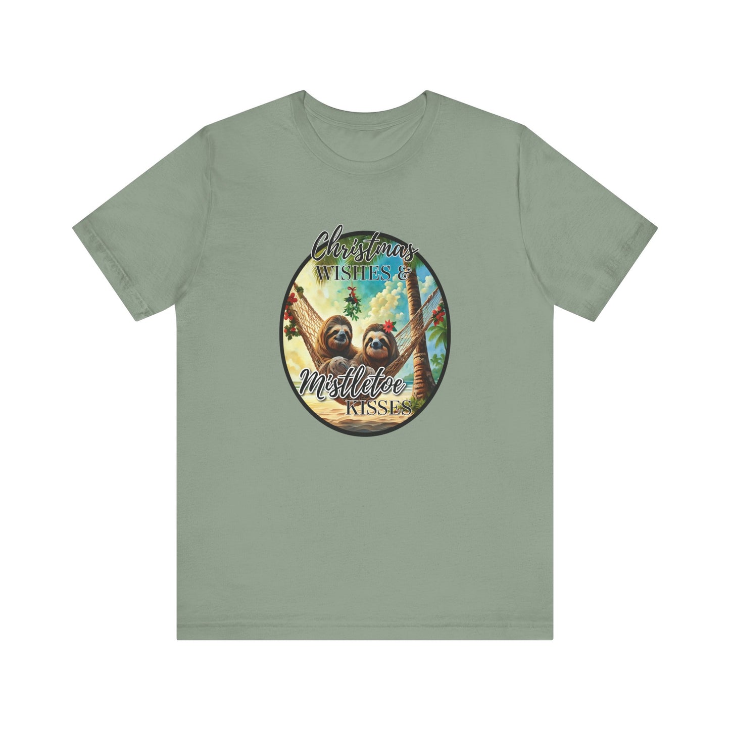 "Slothy Kisses" Unisex Jersey Short Sleeve Tee