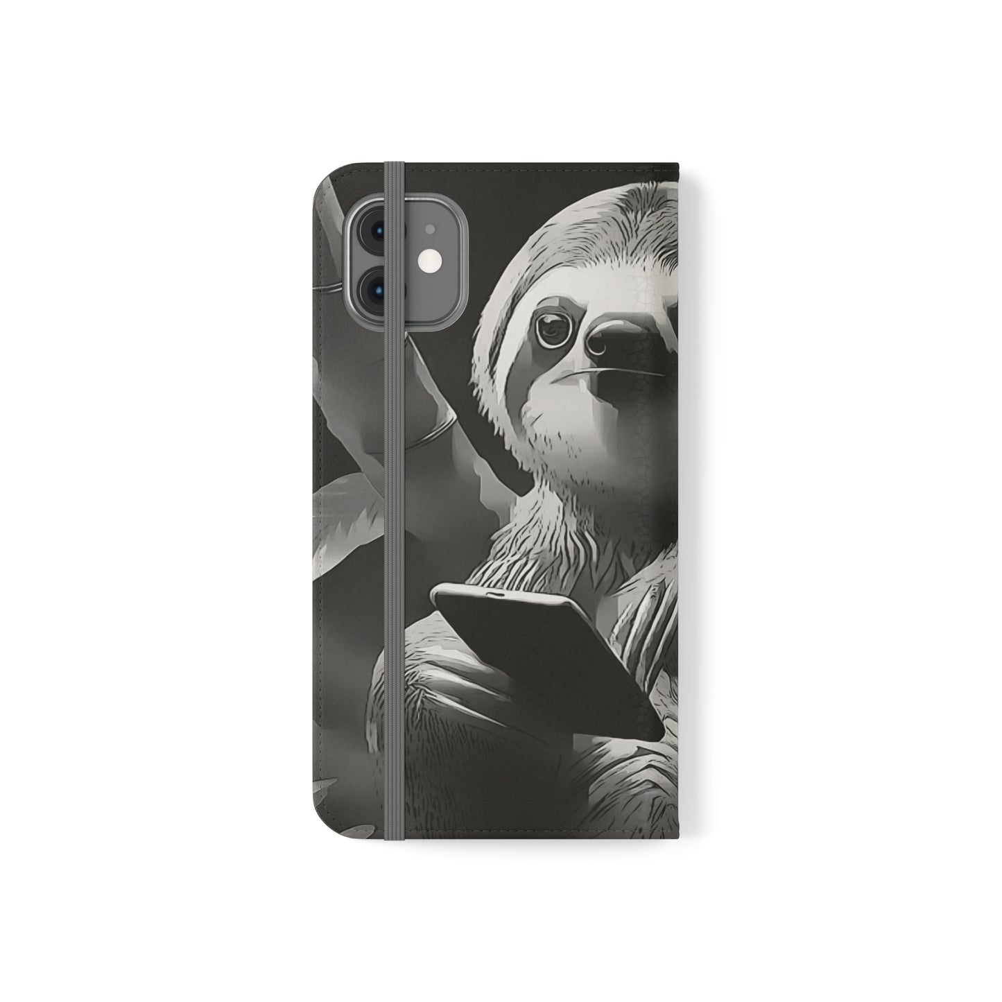 "Sloth on Cell" Flip Cases