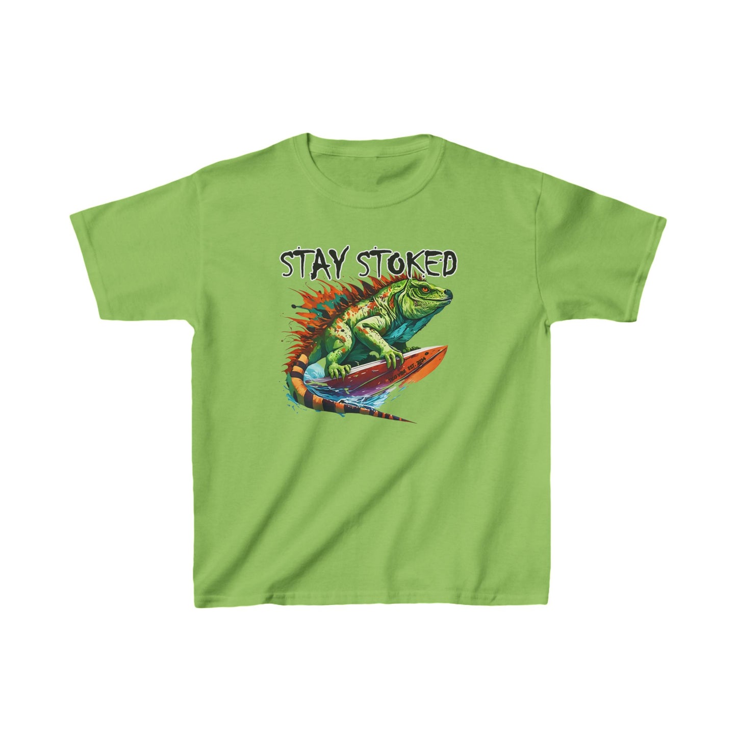 "Stay Stoked" Kids Everyday Cotton Tee