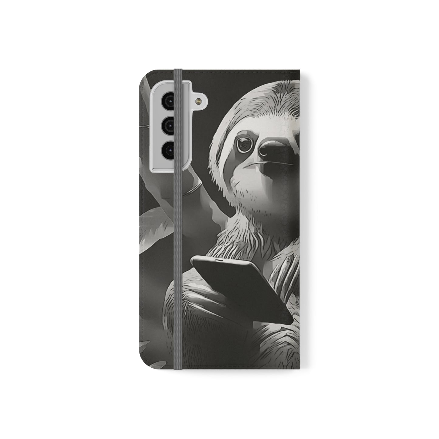 "Sloth on Cell" Flip Cases