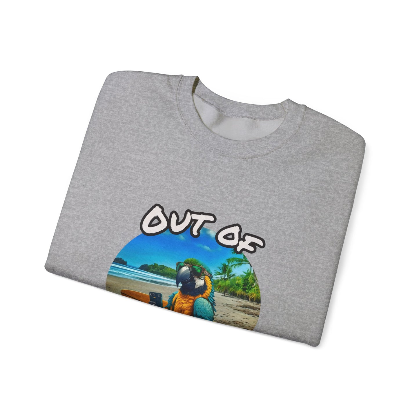 "Out of office" Unisex Heavy Blend™ Crewneck Sweatshirt