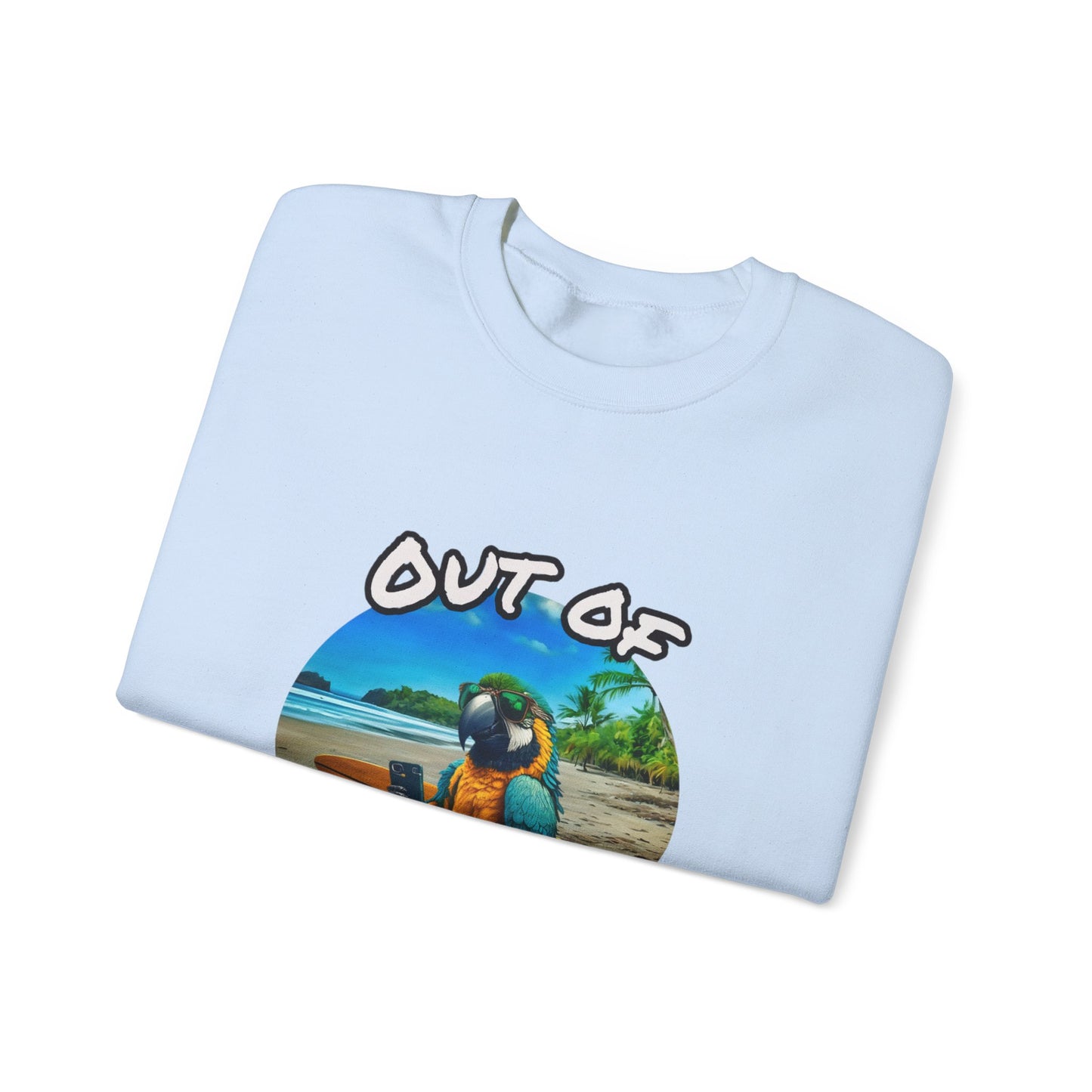 "Out of office" Unisex Heavy Blend™ Crewneck Sweatshirt