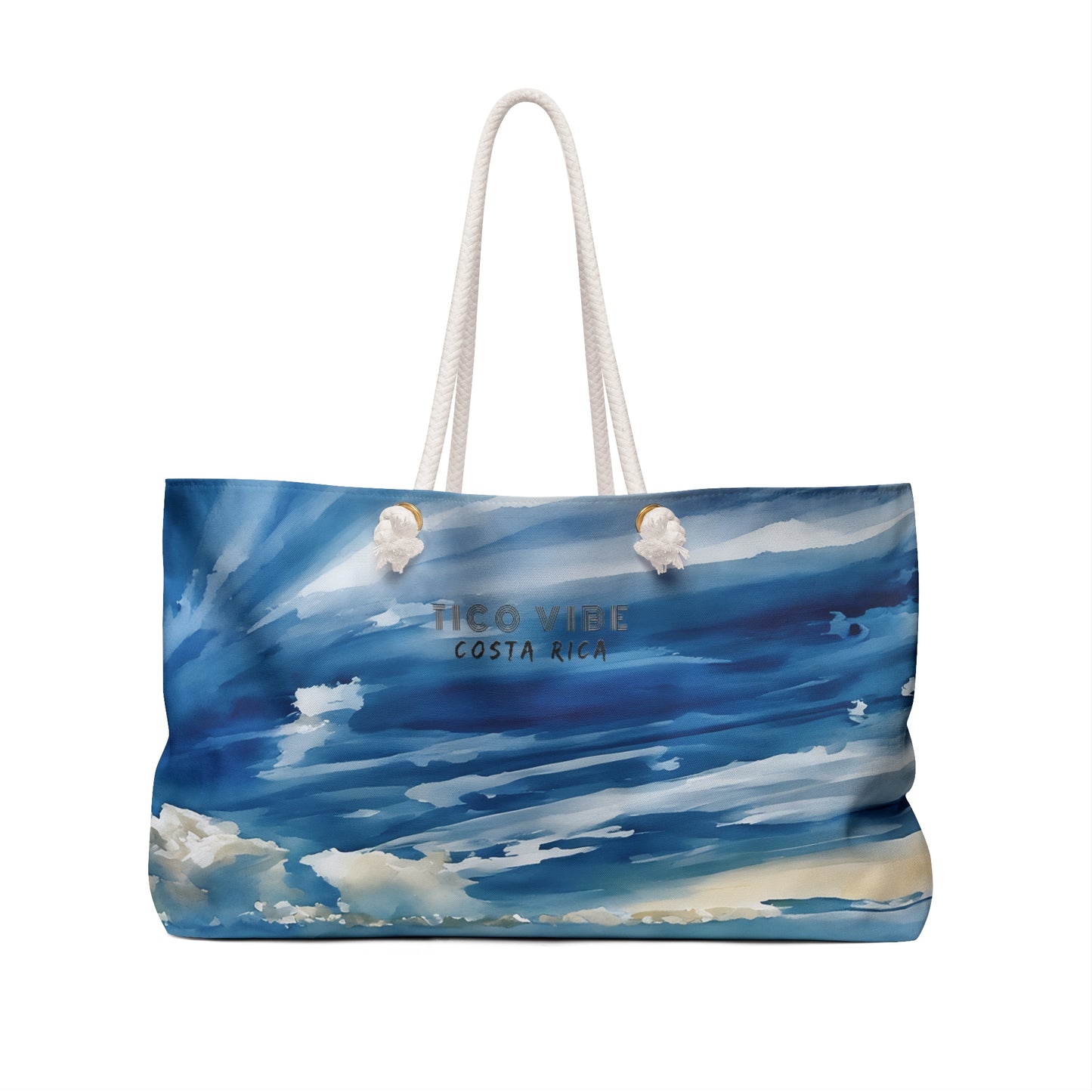 Vamos Pa' La Playa! Oversized Weekender Beach Bag