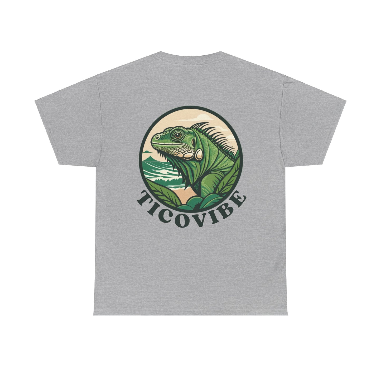 Ticovibe Iguana Unisex Heavy Cotton Tee