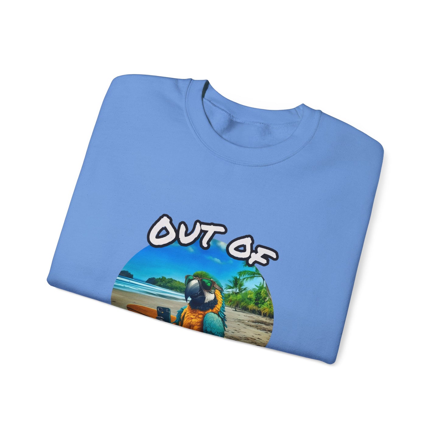 "Out of office" Unisex Heavy Blend™ Crewneck Sweatshirt