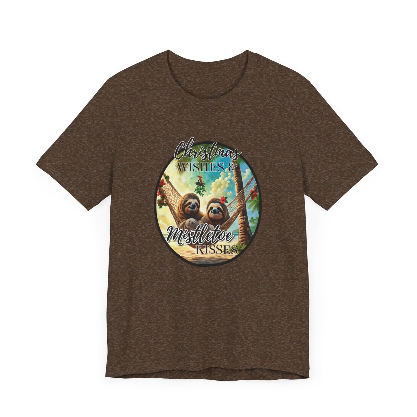 "Slothy Kisses" Unisex Jersey Short Sleeve Tee