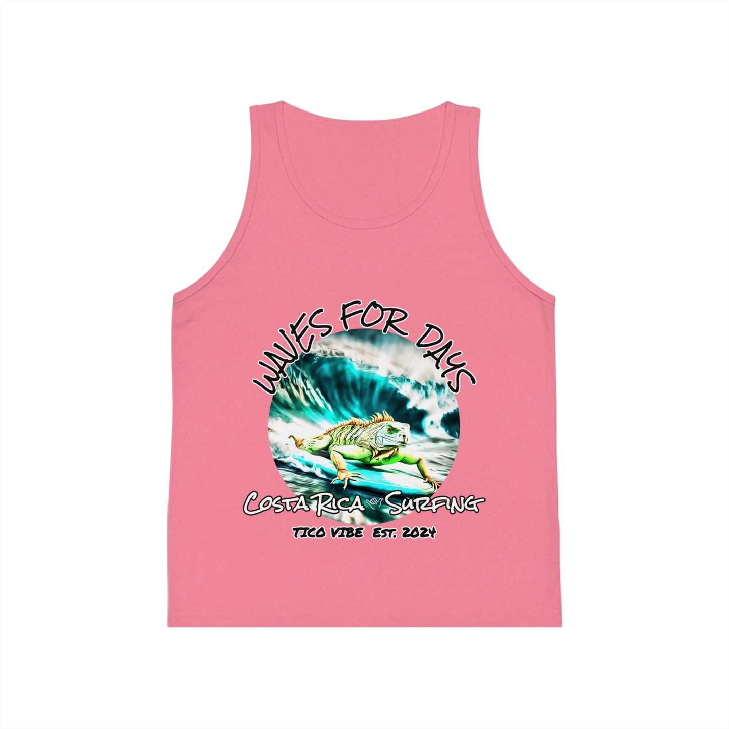 "Waves for days" Kid's Jersey Tank Top