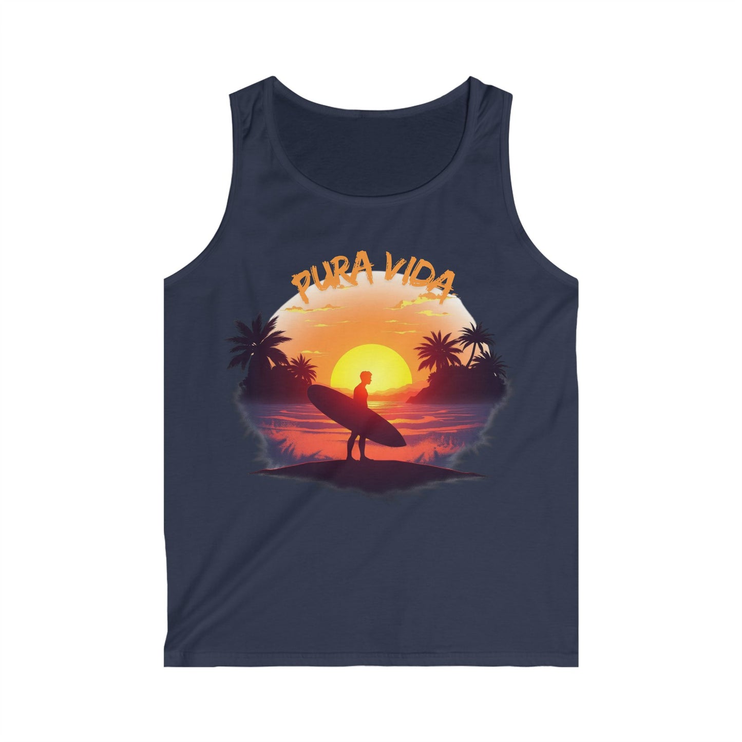 "Pura Vida Surf" Men's Soft style Tank Top