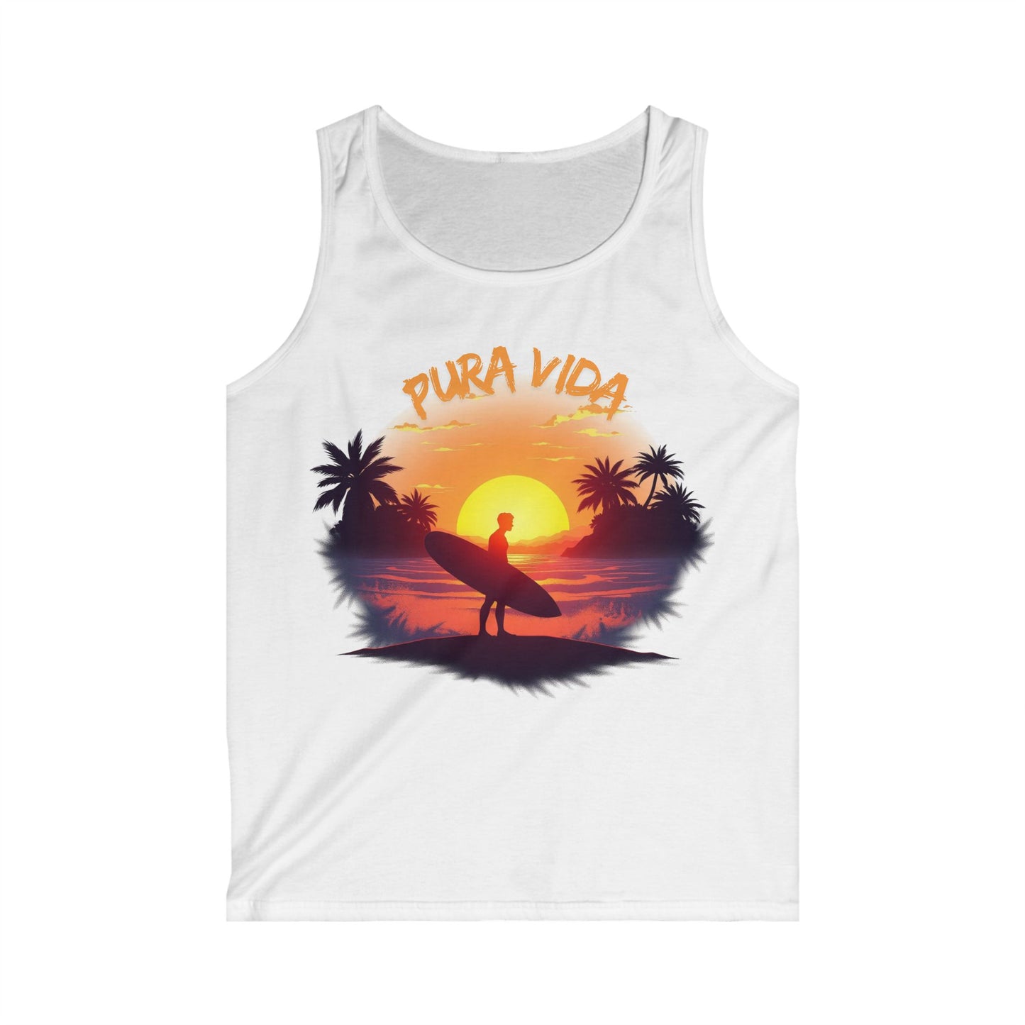 "Pura Vida Surf" Men's Soft style Tank Top