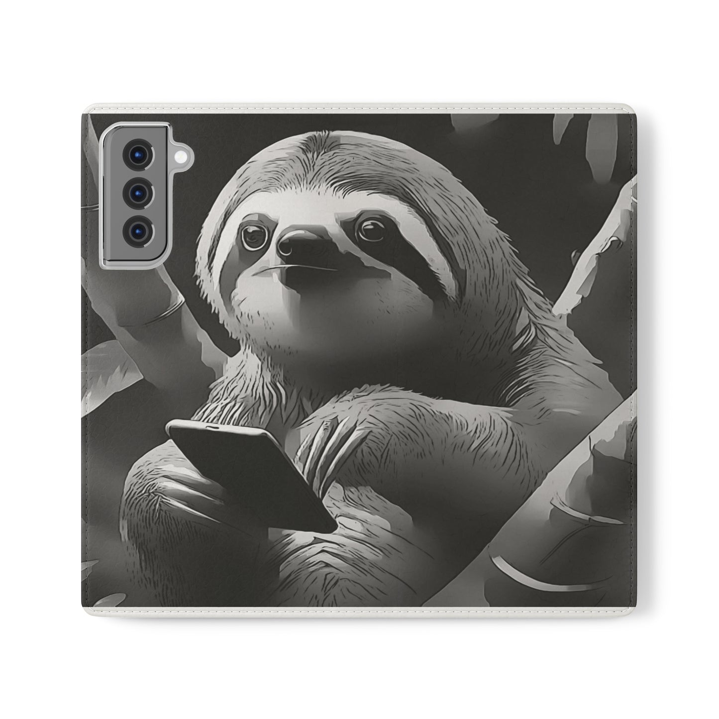 "Sloth on Cell" Flip Cases