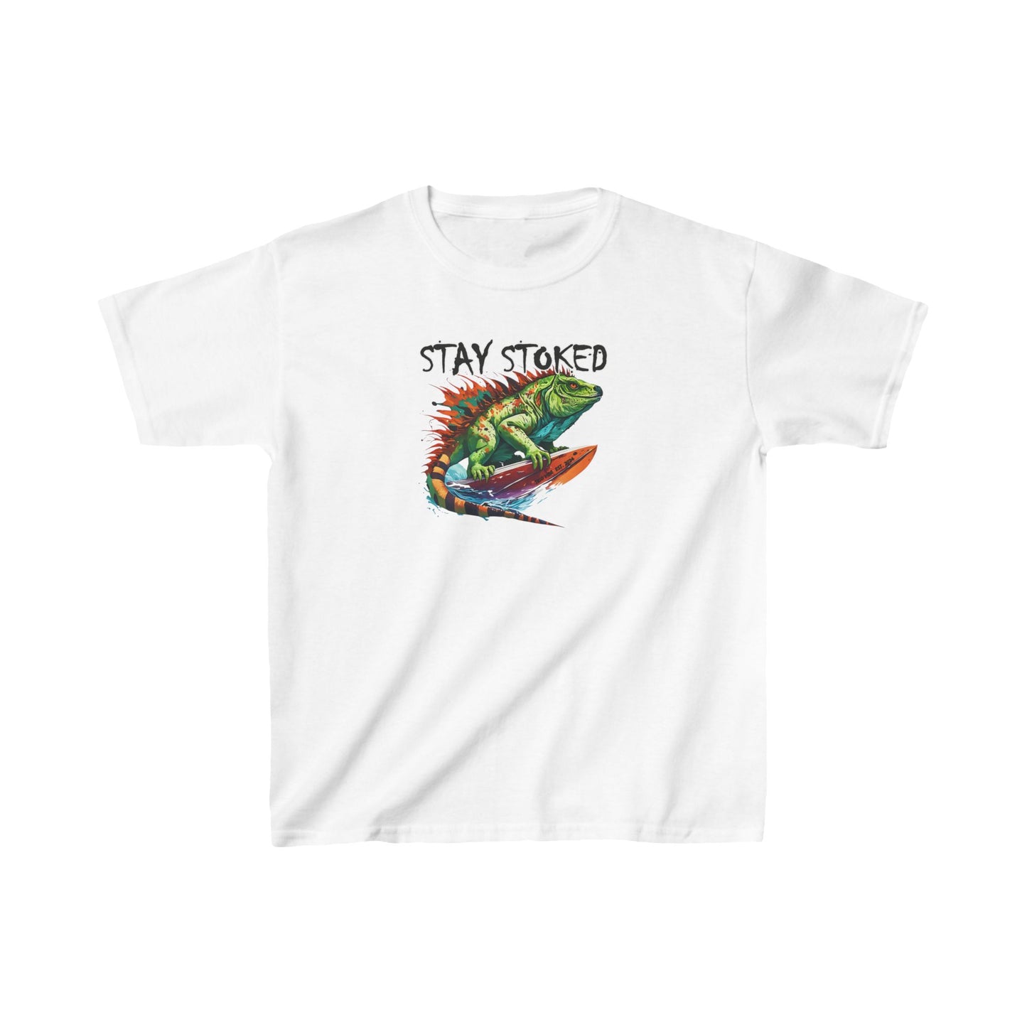 "Stay Stoked" Kids Everyday Cotton Tee