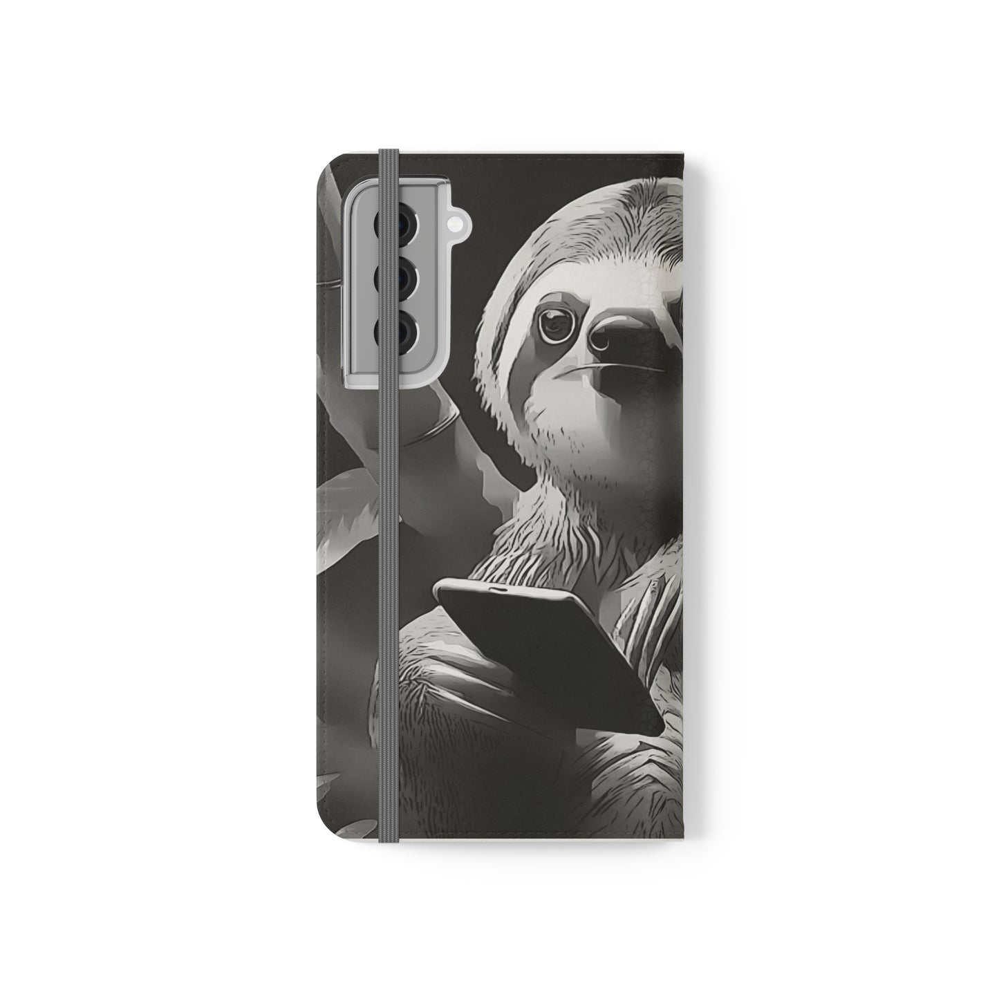 "Sloth on Cell" Flip Cases