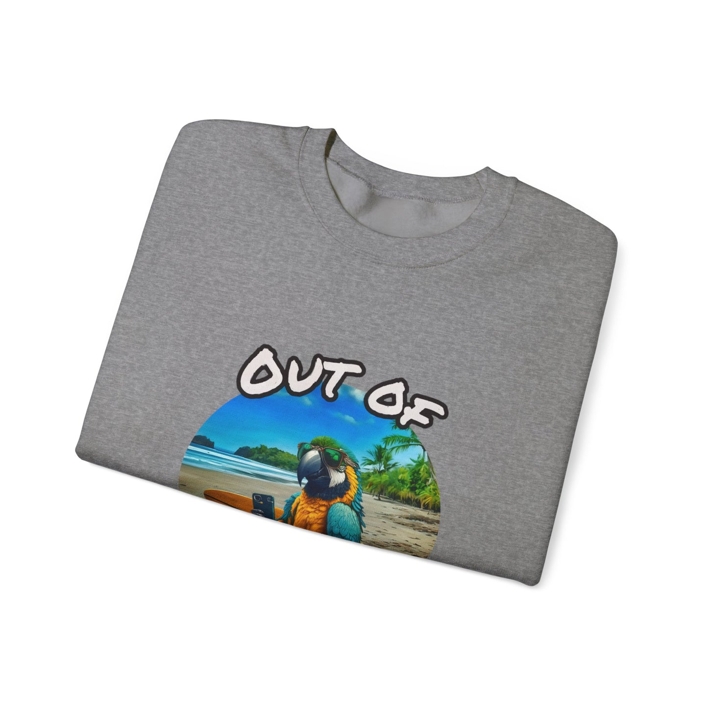 "Out of office" Unisex Heavy Blend™ Crewneck Sweatshirt