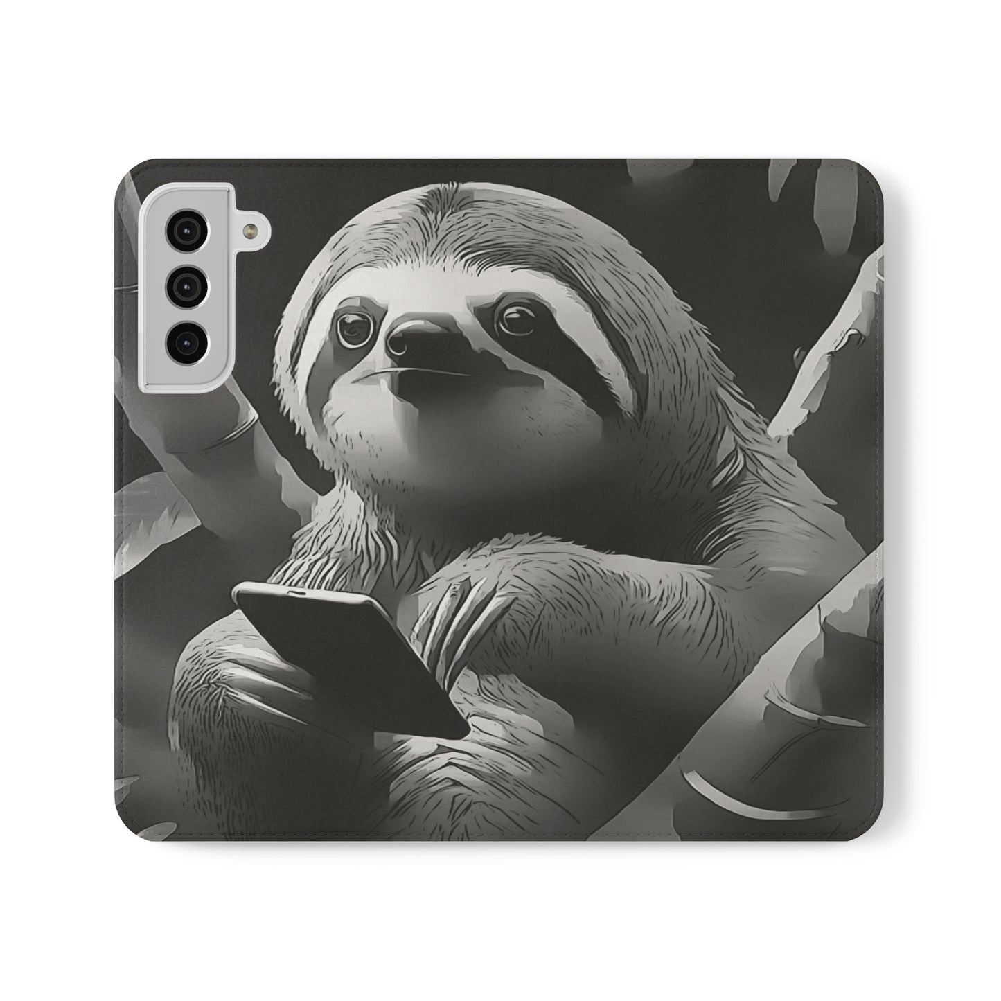 "Sloth on Cell" Flip Cases