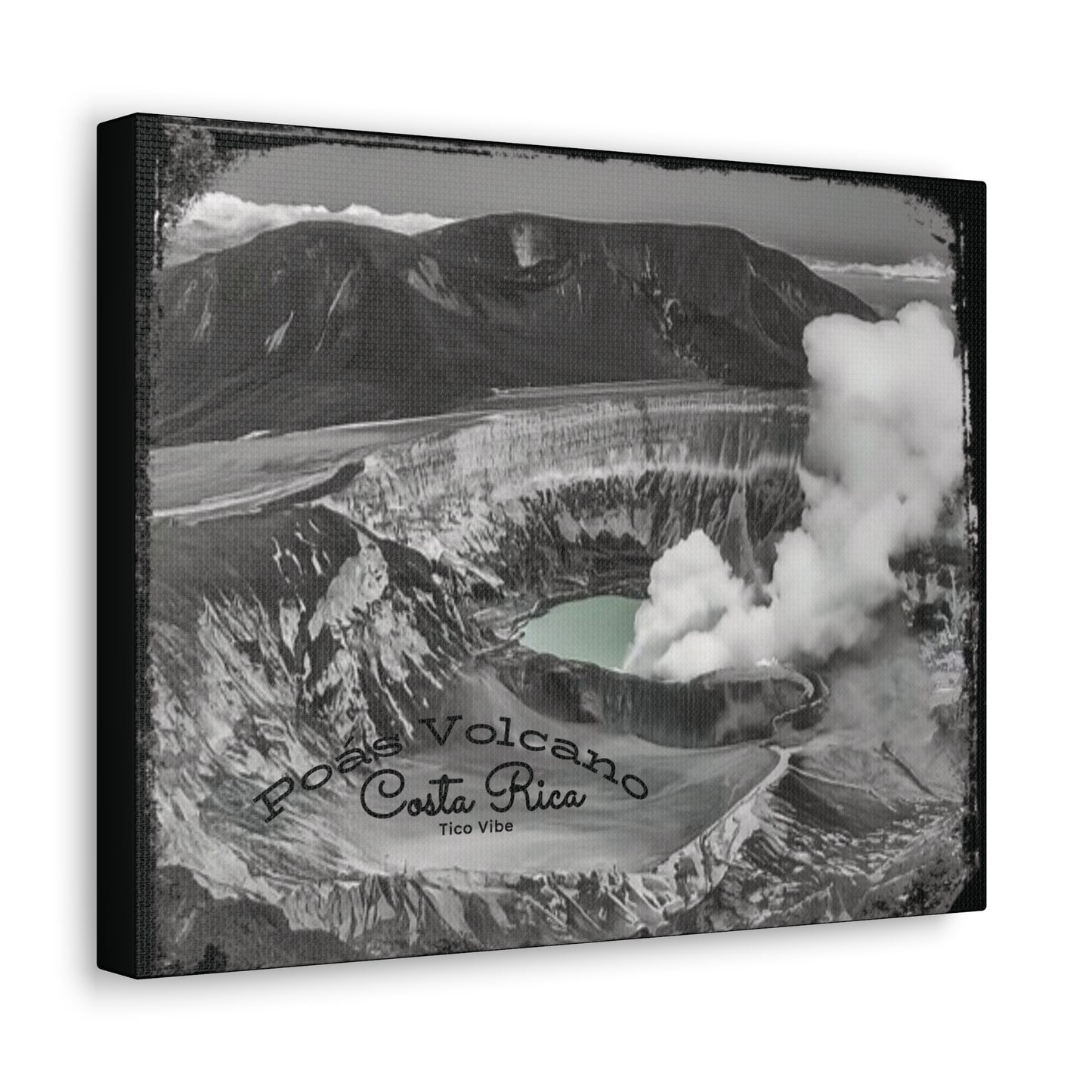 "Poas Volcano" Canvas Gallery Wraps