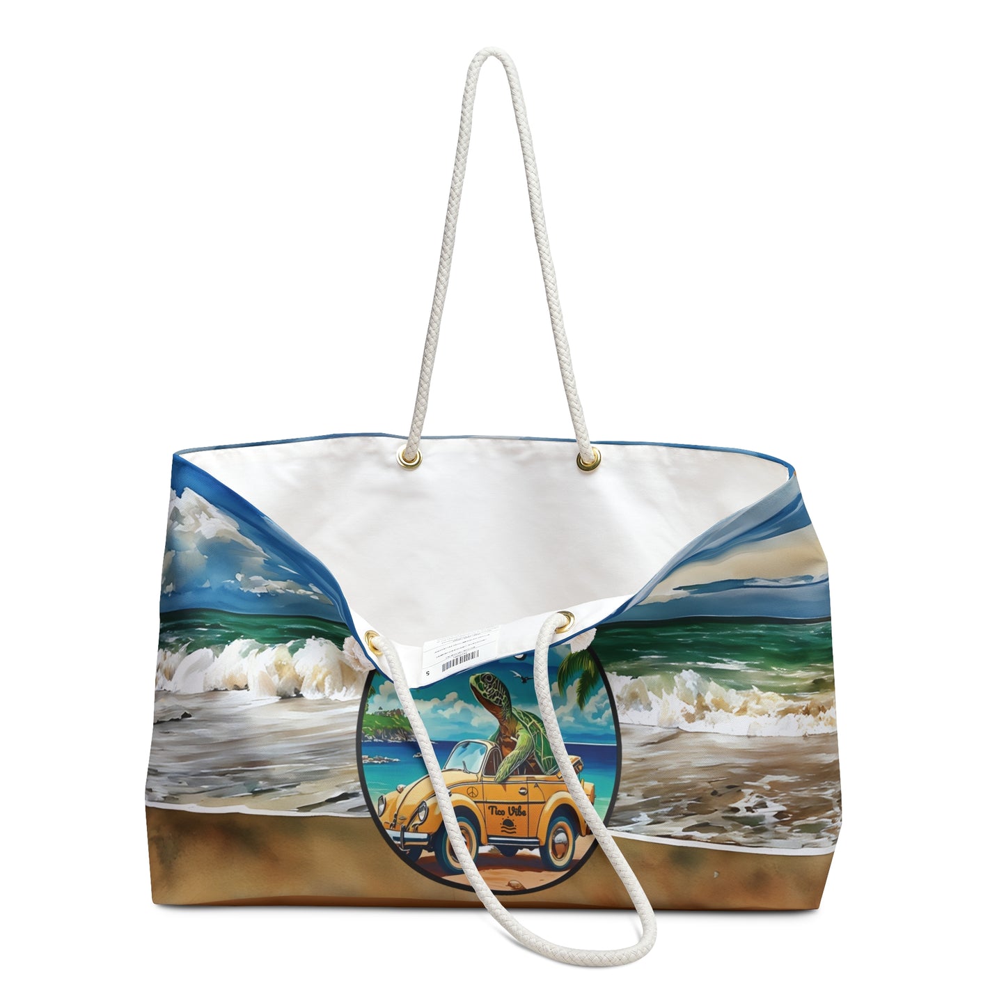 Vamos Pa' La Playa! Oversized Weekender Beach Bag