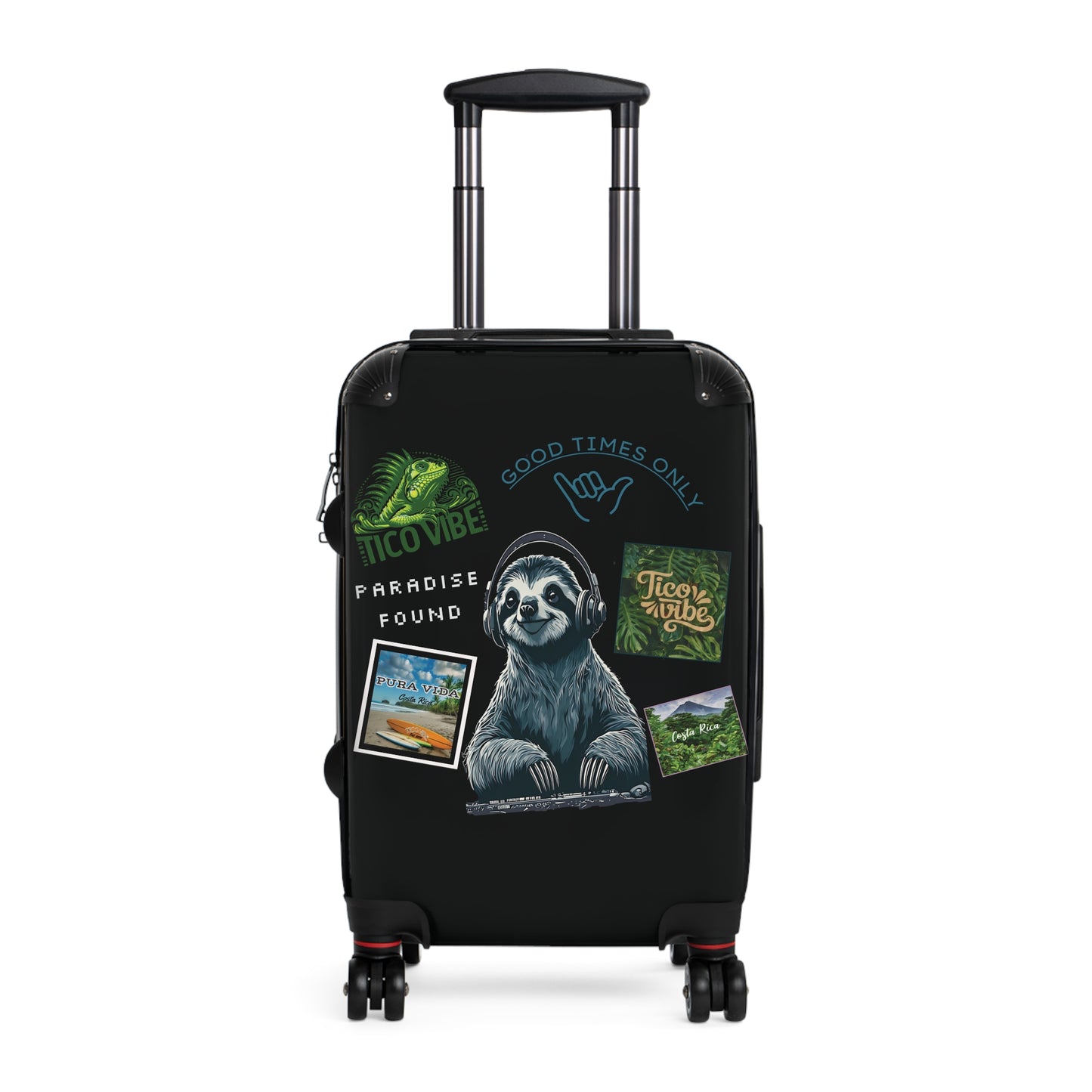 Good Times Only DJ Sloth Travel Suitcase