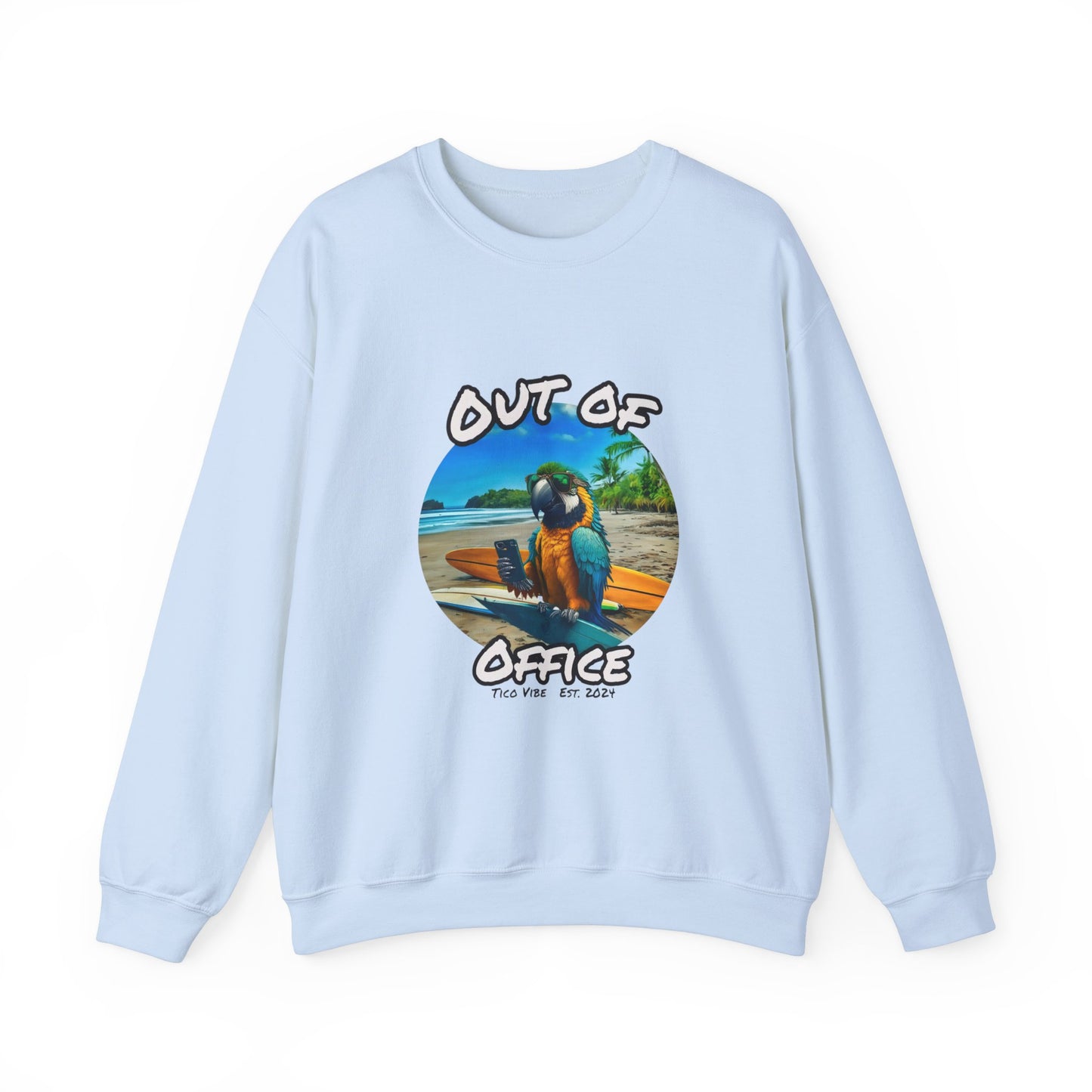 "Out of office" Unisex Heavy Blend™ Crewneck Sweatshirt