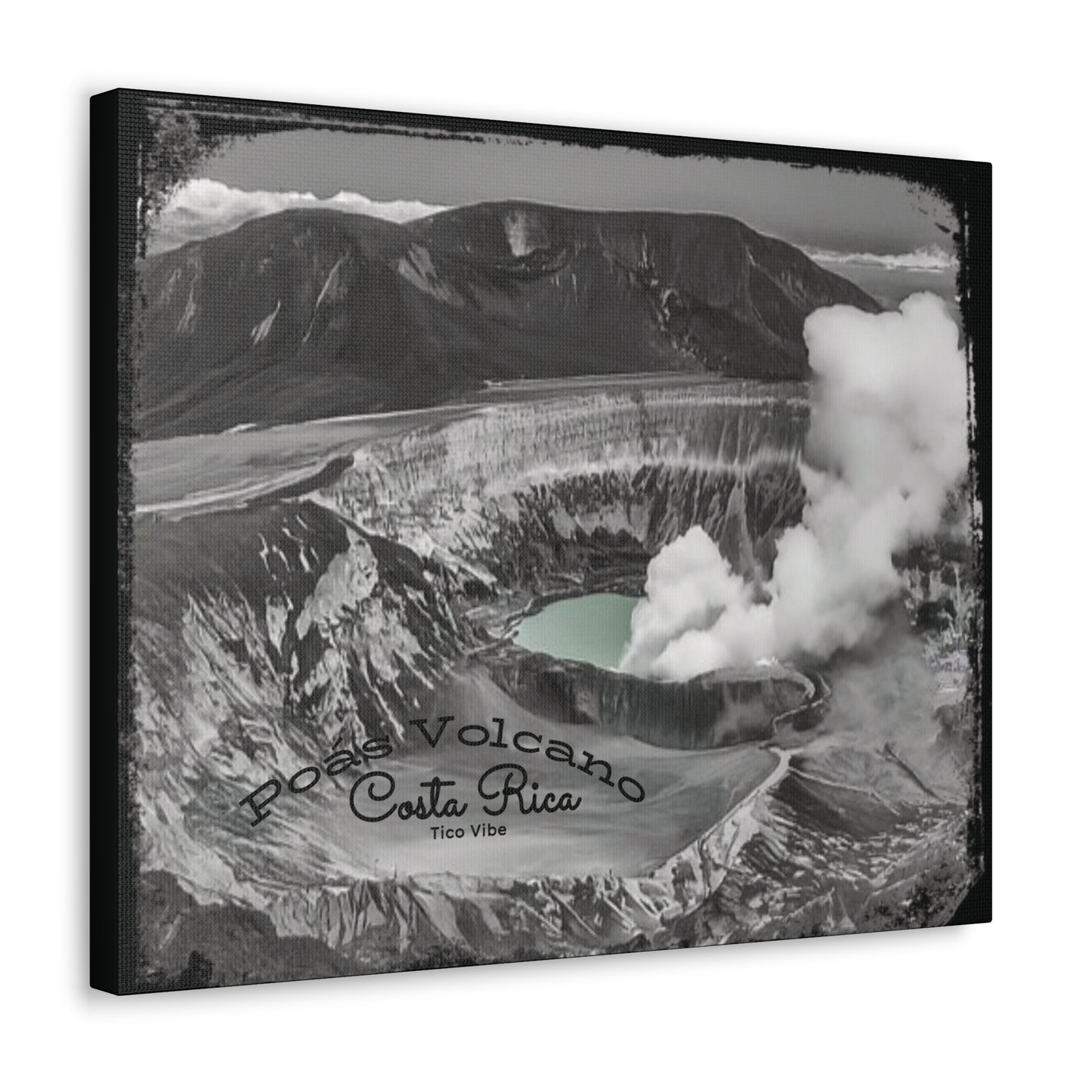 "Poas Volcano" Canvas Gallery Wraps