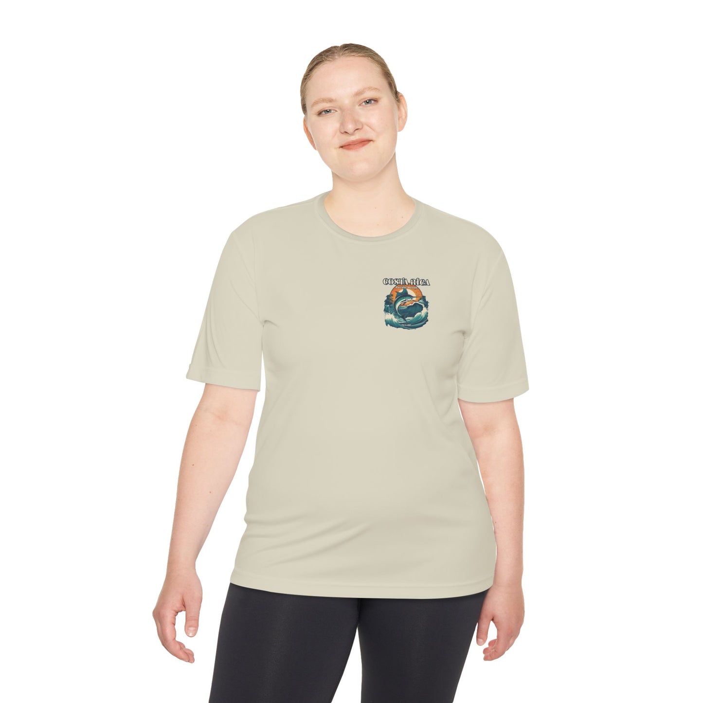 Costa Rica Marlin Fishing Unisex Moisture-Wicking Performance Tee