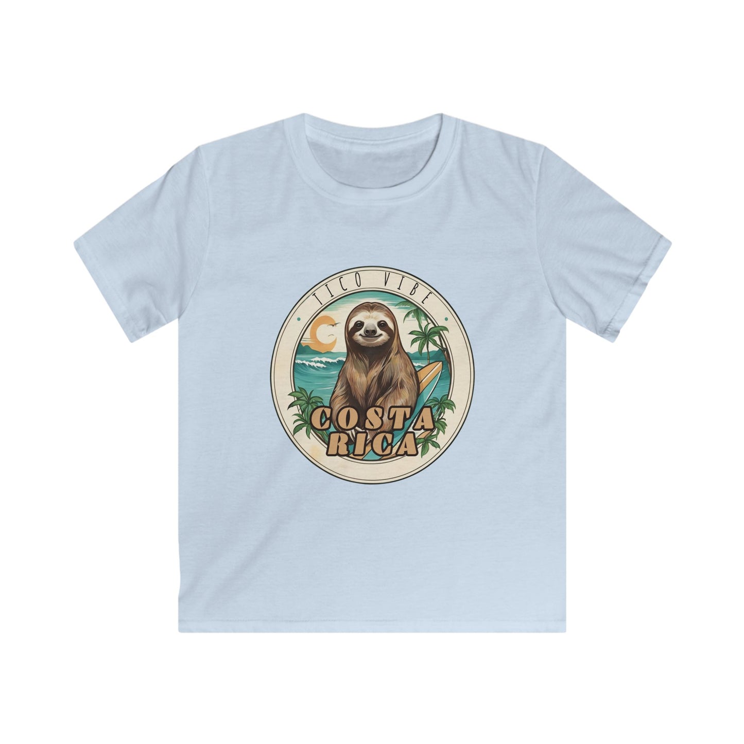 Costa Rica TicovibeKids Softstyle Tee